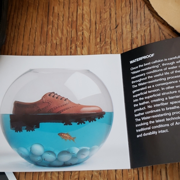 Premium Leather Trelke Waterproof Durable Golf Shoes - Picture 7 of 12